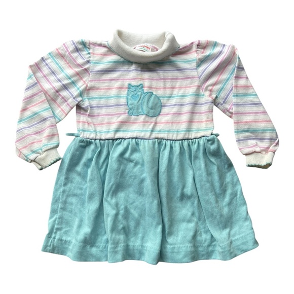 Vintage Kitty Cat Health-Tex Dress 4T - Picture 1 of 3